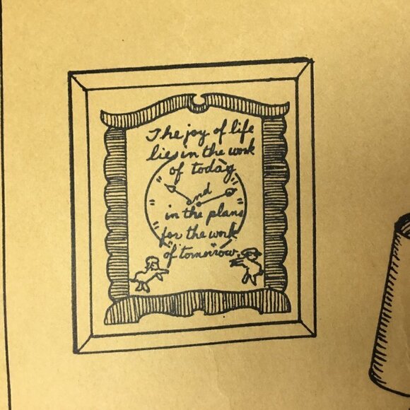 Home Needlecraft Creations Vtg Stamped Linen Embroidery Kit 'Joy of Life' Better - Picture 4 of 6